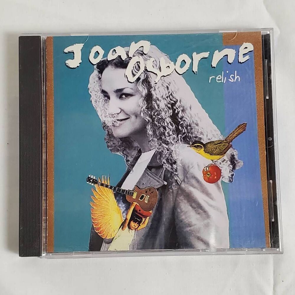Joan Osborne Relish CD 1995 Folk Rock Classic What If God Was